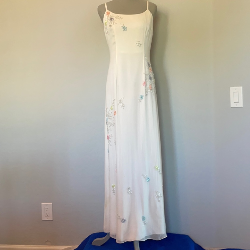 Adrianna Papell Occasions Silk Dress 10